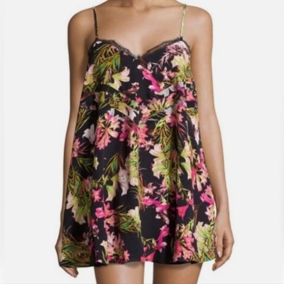 Lovers and Friends Bahai Babydoll Dress Tropical - Picture 1 of 7